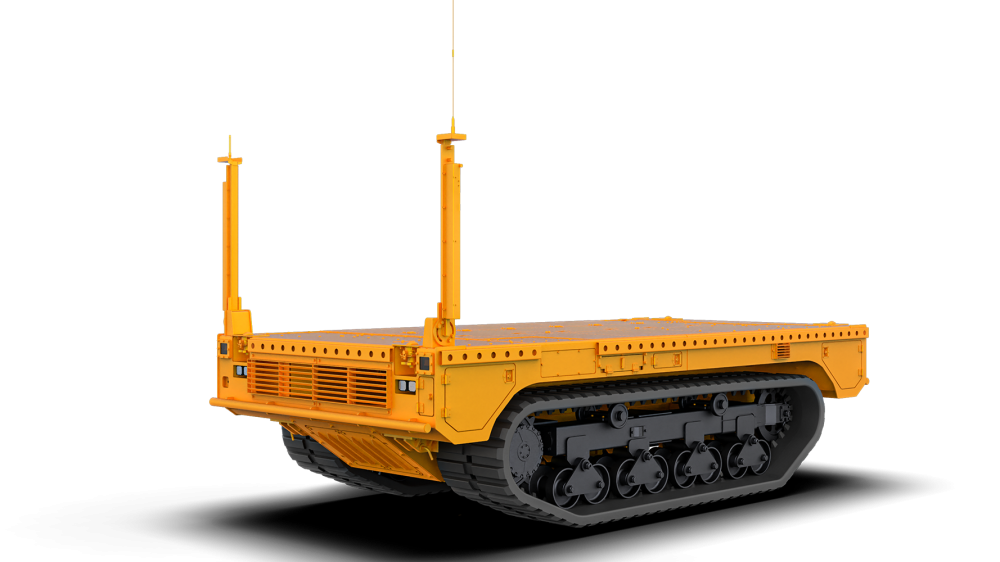 Платформа гусеничная ПГУ15