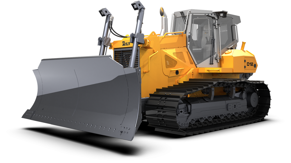 Бульдозер D12 Дорожно-строительный Болотоход/Мелиоративный