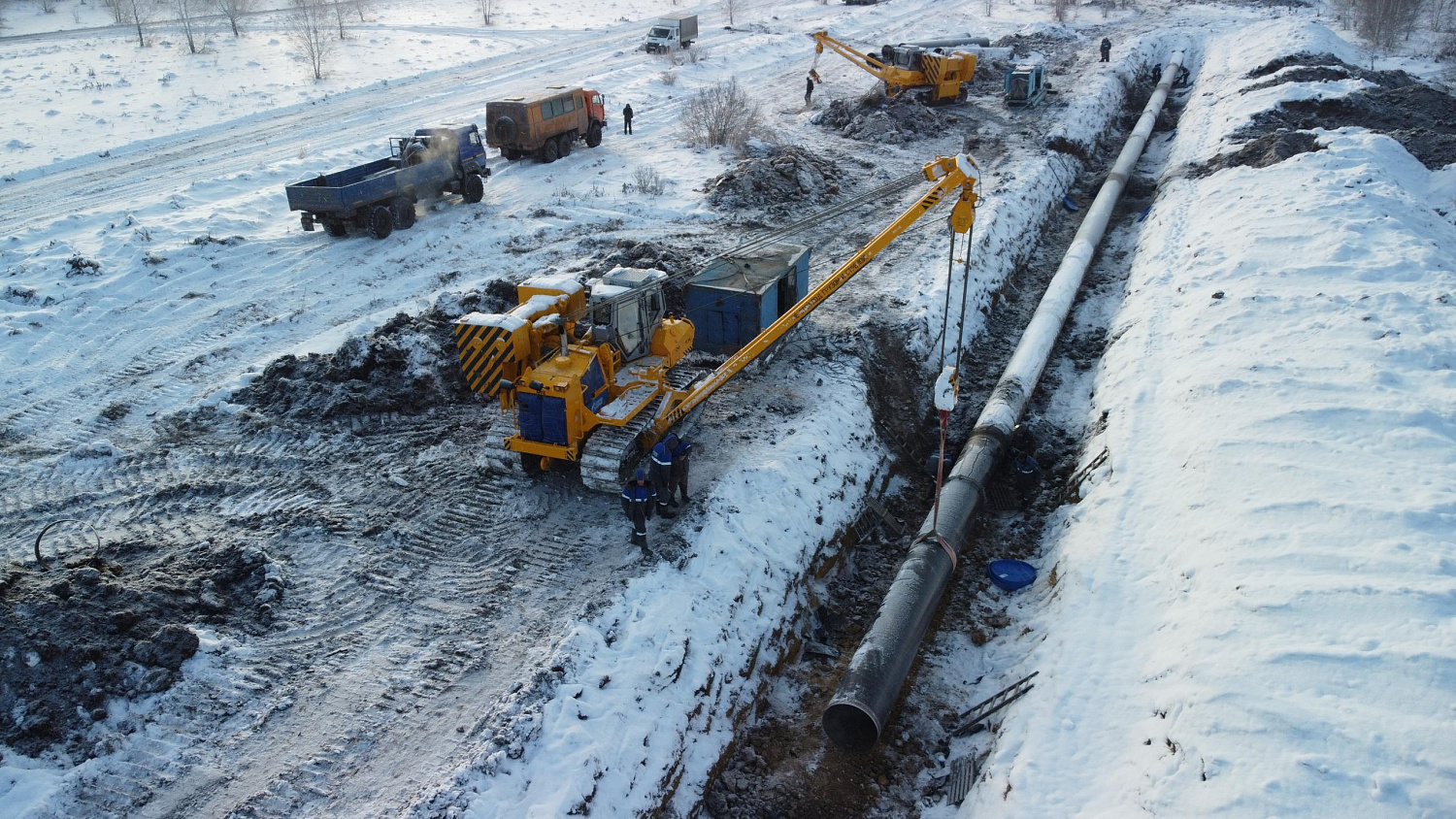 Трубоукладчик PL235