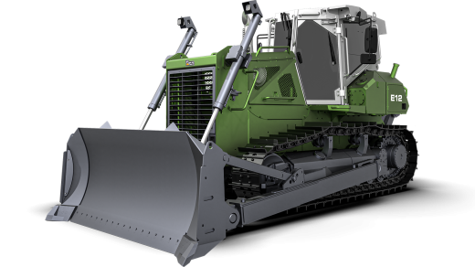 Бульдозер D12E (электрический гибрид)