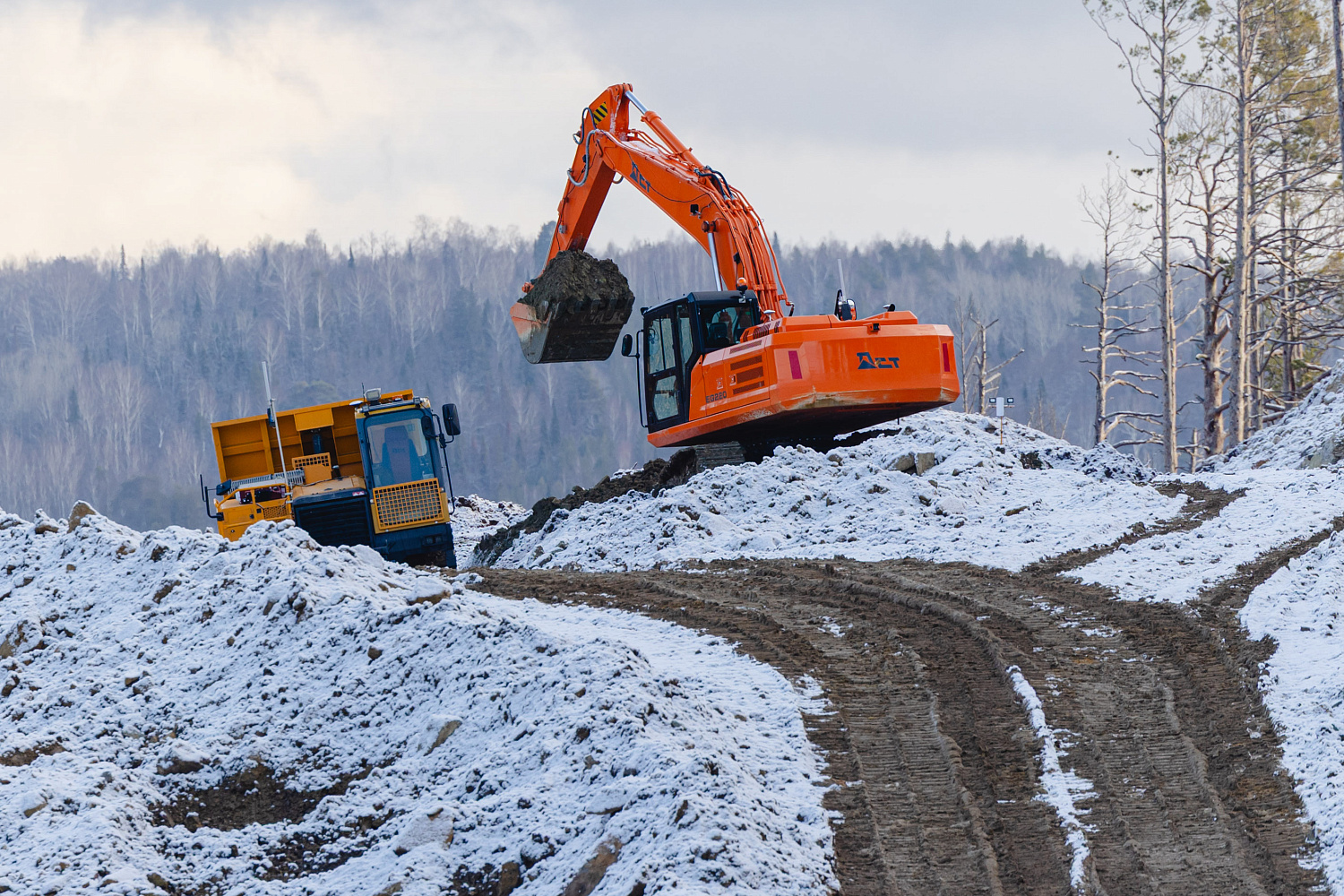 На участке федеральной трассы М-5 «Урал» прошла беспрецедентная строительная кампания