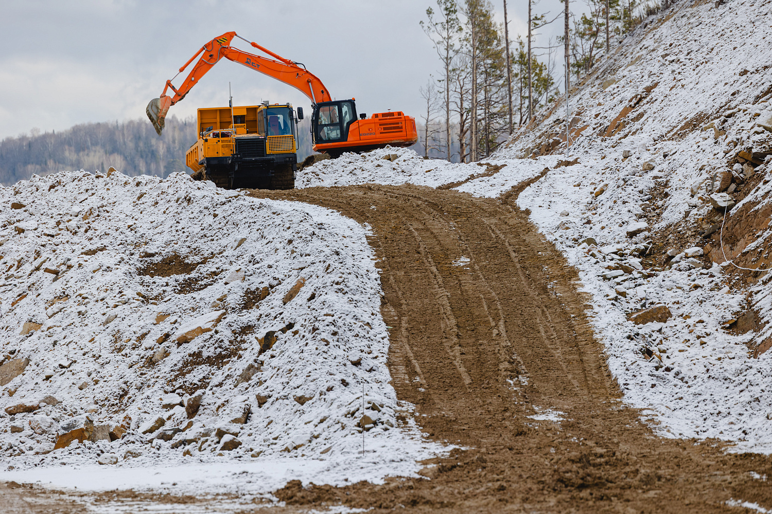 На участке федеральной трассы М-5 «Урал» прошла беспрецедентная строительная кампания