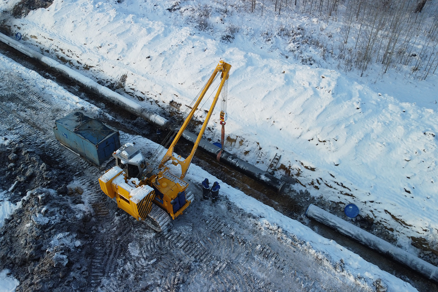 Трубоукладчик PL250