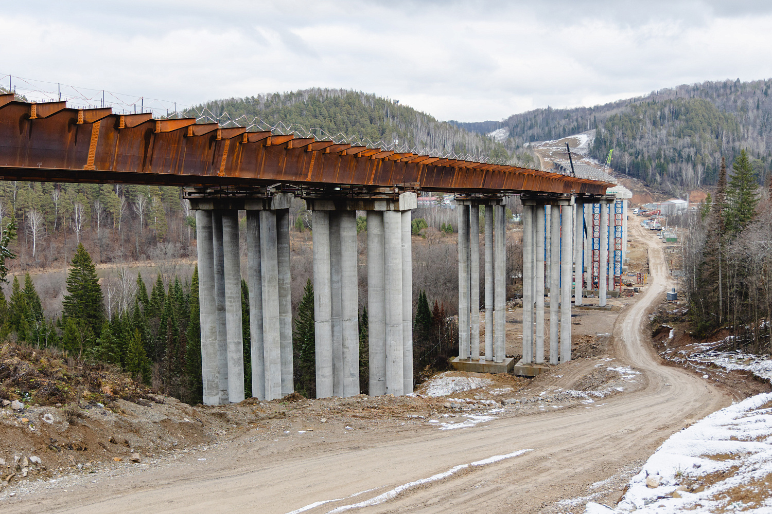 На участке федеральной трассы М-5 «Урал» прошла беспрецедентная строительная кампания