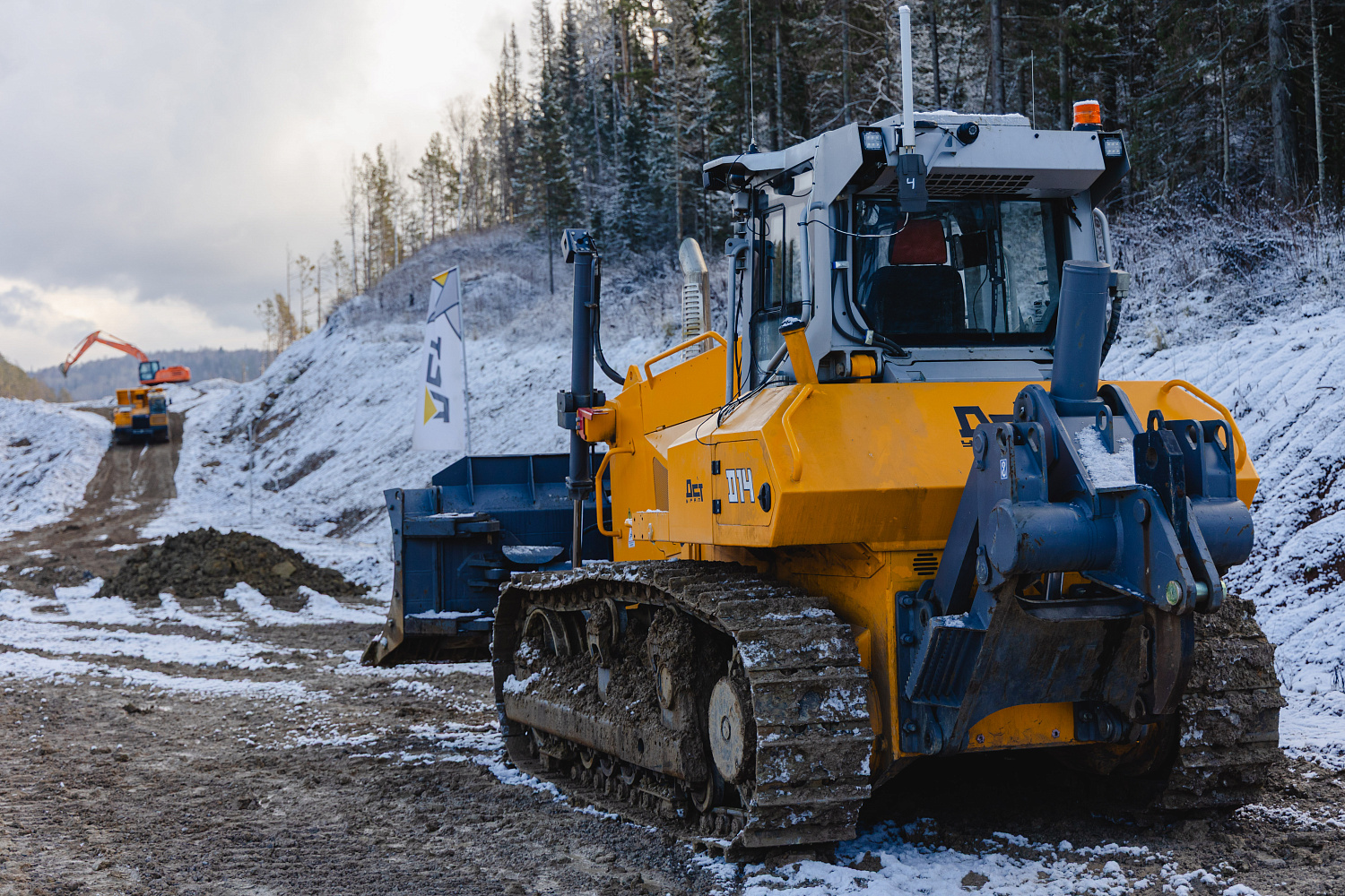 На участке федеральной трассы М-5 «Урал» прошла беспрецедентная строительная кампания
