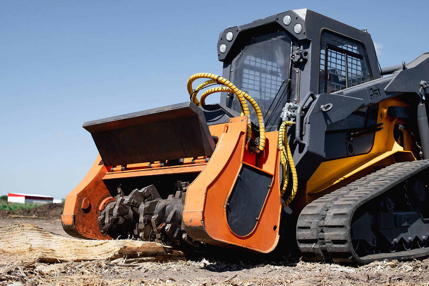 Гусеничный погрузчик ПГ20